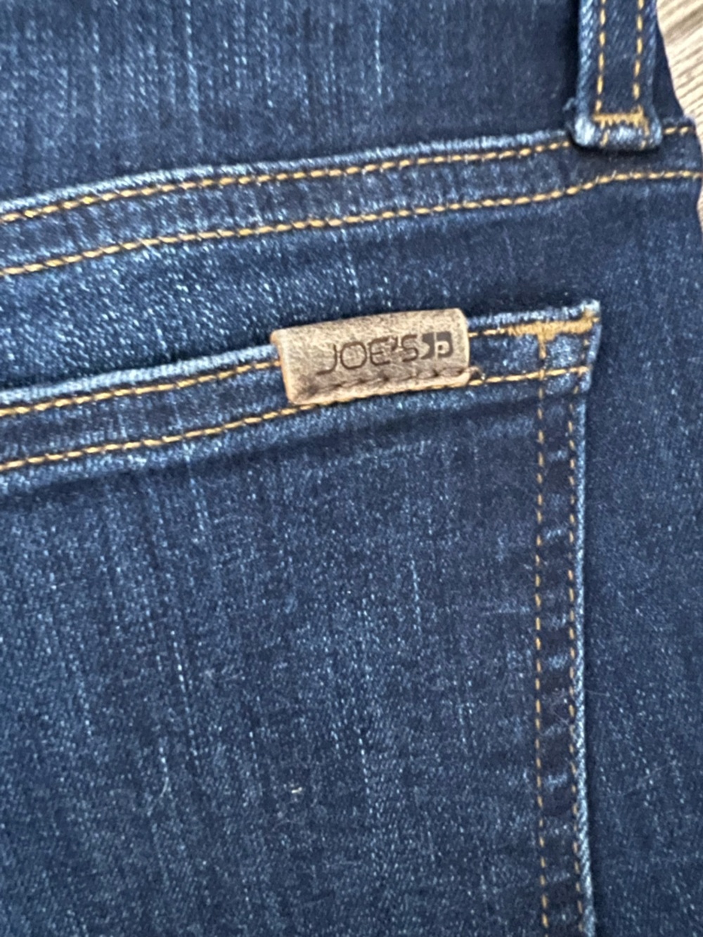 Joe's Jeans flawless “The Icon”Dark Indigo mid rise Skinny Jeans Sz 29 - Picture 5 of 8